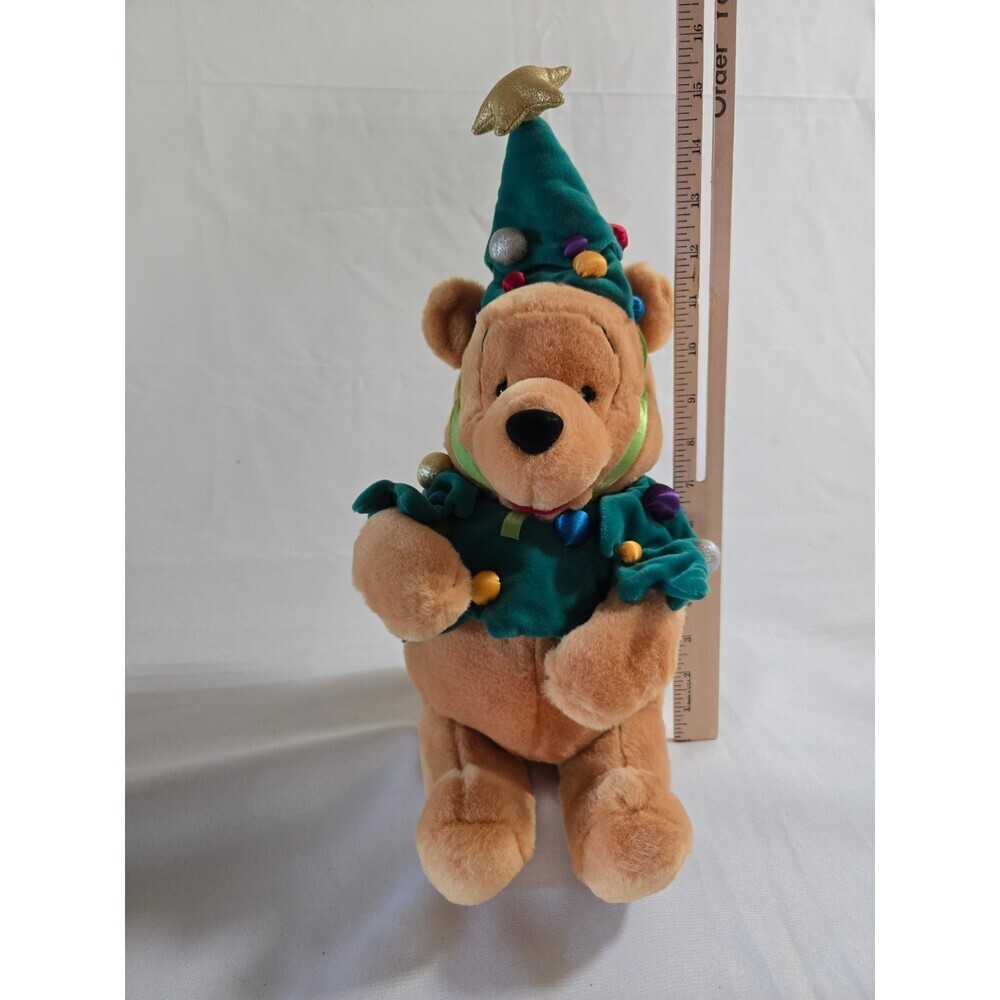 Winnie the Pooh Vintage The Walt Disney company Christmas pooh bear stuffed toy